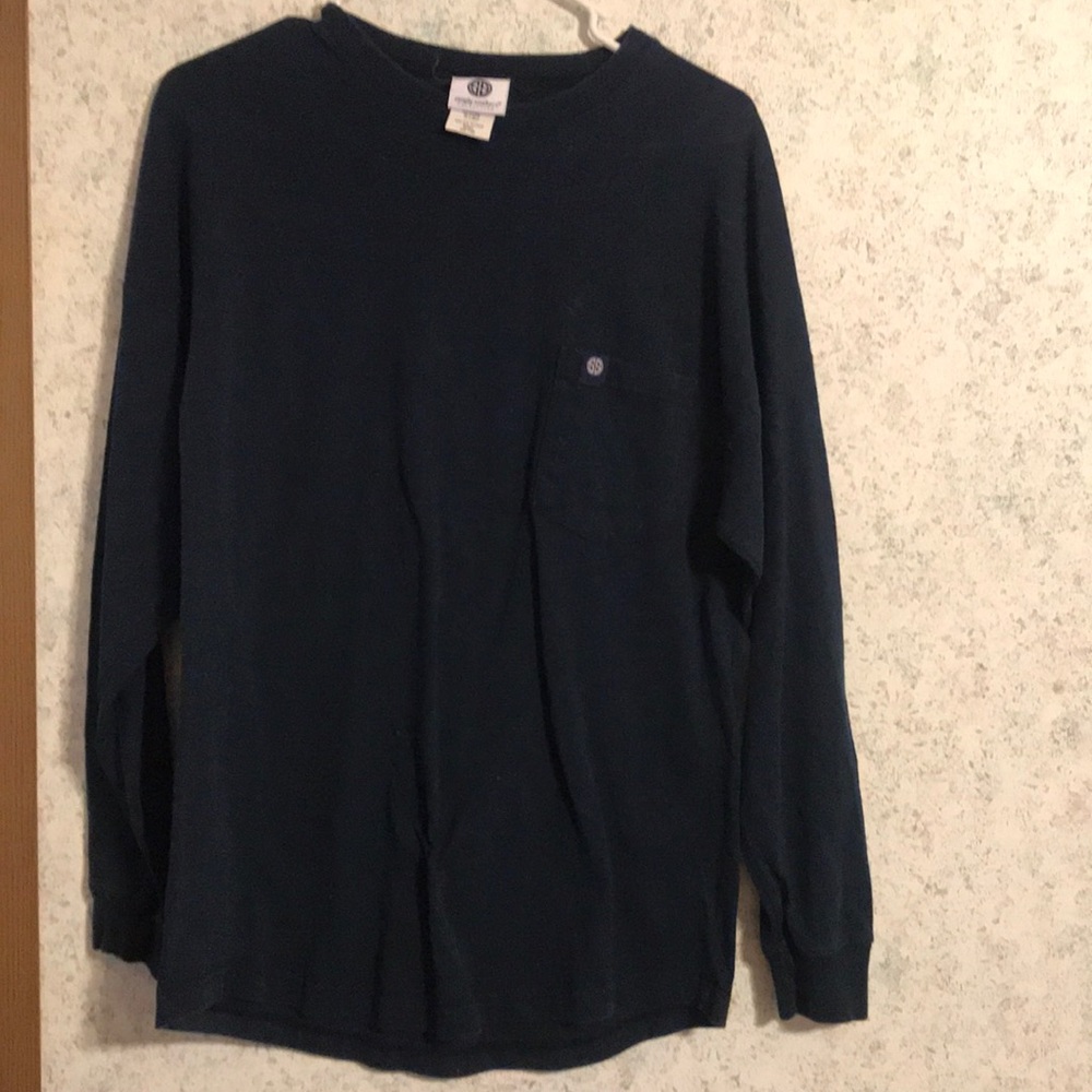 Drop shoulder, long sleeve Simply Southern Shirt